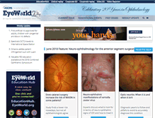 Tablet Screenshot of eyeworld.org